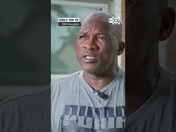 City of Houston says he owes more than $10,000 in mounting water bills.