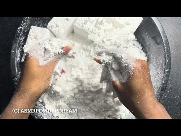 AsmrPowderDream| 12 Perfectly Soft & Crunchy Plain Jane Gymchalk Blocks| Satisfying