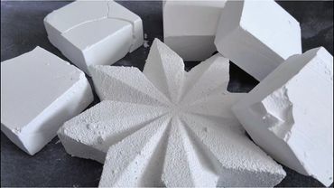 Plain crush /ODDLY satisfying/ gym chalk / asmr