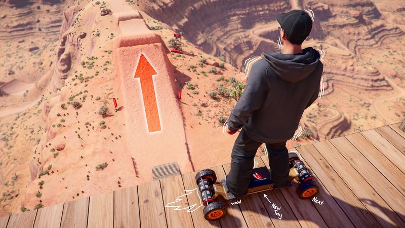 Freestyle Electric Mountainboarding Is INSANE | Riders Republic