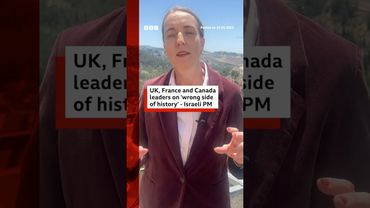 The UK, France and Canada have condemned Israel's expanded offensive in Gaza. #BBCNews