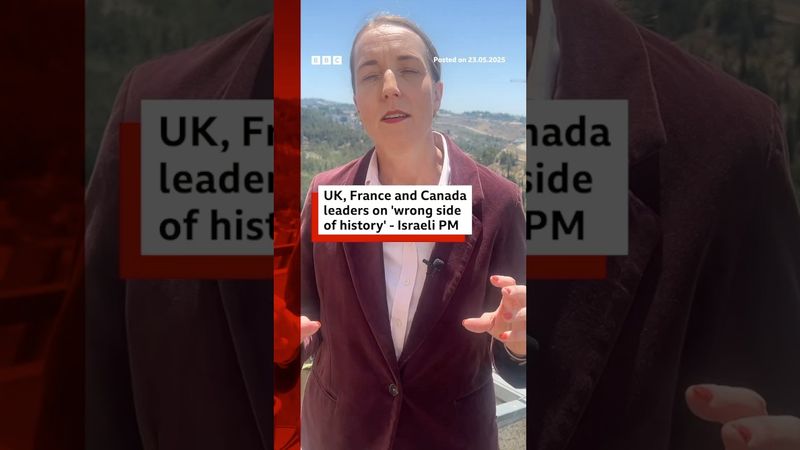 The UK, France and Canada have condemned Israel's expanded offensive in Gaza. #BBCNews