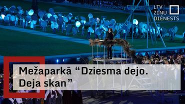 Vairāk nekā 8000 cilvēku Mežaparkā izdzied un izdejo “Dziesma dejo. Deja skan”