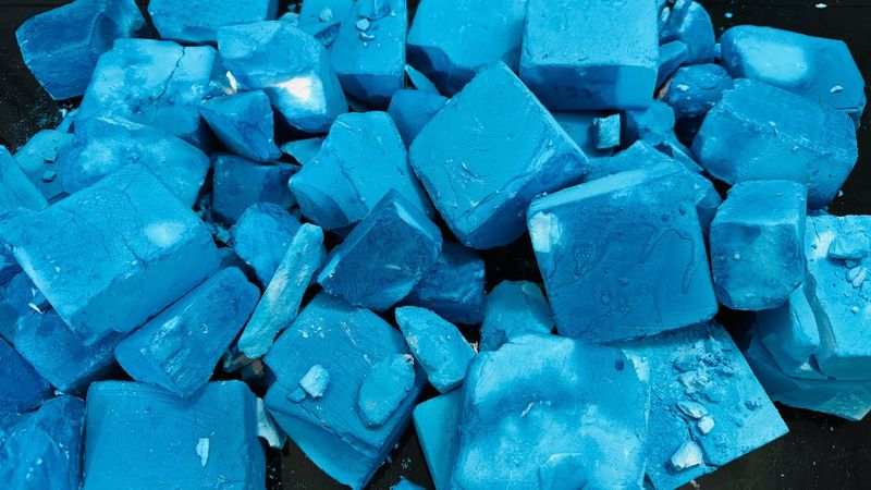 Soft Fresh Dyed Gym Chalk ASMR Crush | Oddly Satisfying | Sleepaid