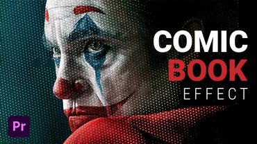 How to create a COMIC BOOK Effect in Premiere Pro Spider Verse Style