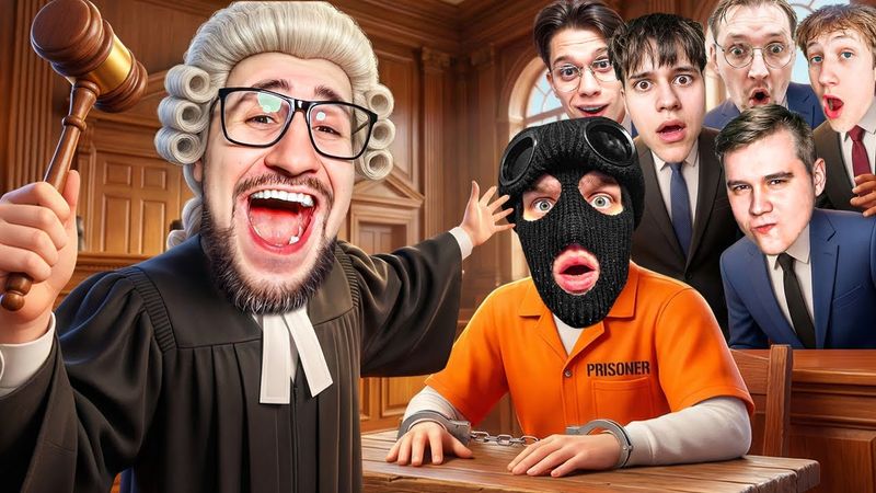 ПЕРВЫЙ СУД БАНДЫ ЮТУБА! ВИНОВЕН ИЛИ НЕ ВИНОВЕН? (GUILTY AS SOCK)