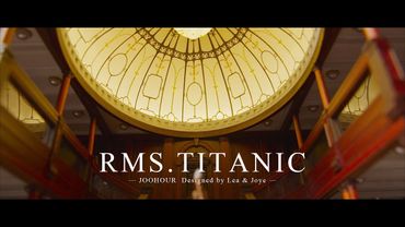 『JOOHOUR』DIY Dollhouse Book Nook |＜ R.M.S. Titanic＞The Grand Staircase, 1:37.5