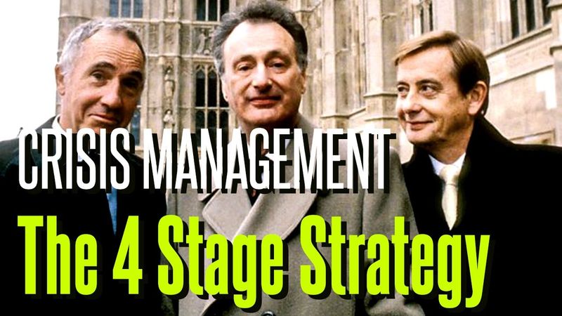 Government Crisis Management - The 4 Stage Strategy