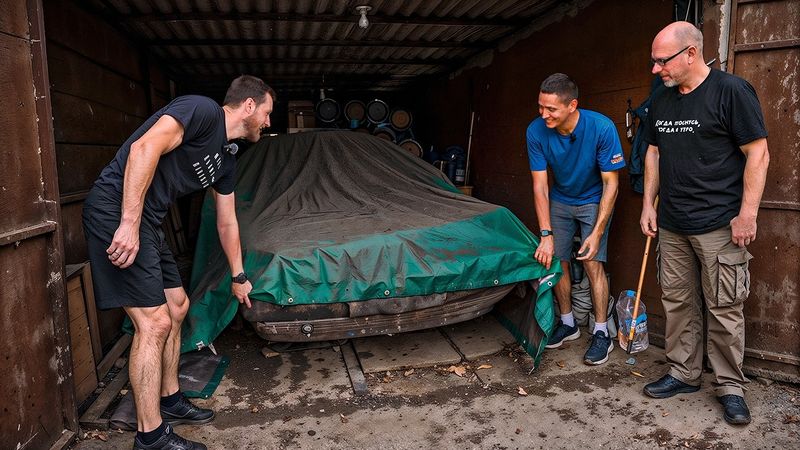 Брошена на 20 лет в гараже! Тачка из прошлого…