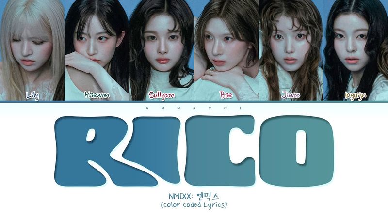 NMIXX RICO (Перевод на русский) (Color Coded Lyrics)