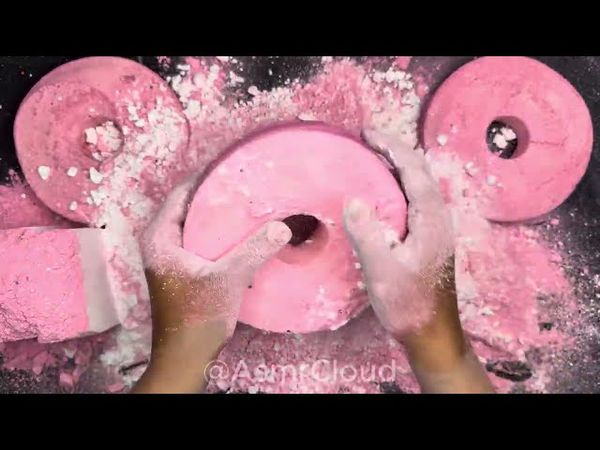 Pink Dusty & Crunchy Gym Chalk Reform with Soft Gym Chalk