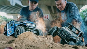 Rc Crawler Jeep Rubicon (Kit vs4-10 ultra) vs Toyota FJ45 (kit custom) ​| Rc Cars Off Road