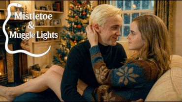 Dramione: Mistletoe & Muggle Lights (What If) | Draco + Hermione