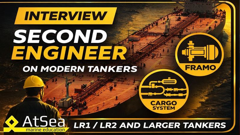 Второй механик на современных танкерах: проверка знаний и готовность к должности