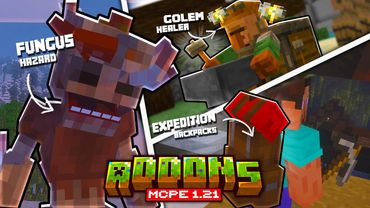 BEST Survival Addons for Minecraft Bedrock to make it a lot BETTER Mcpe 1.21+