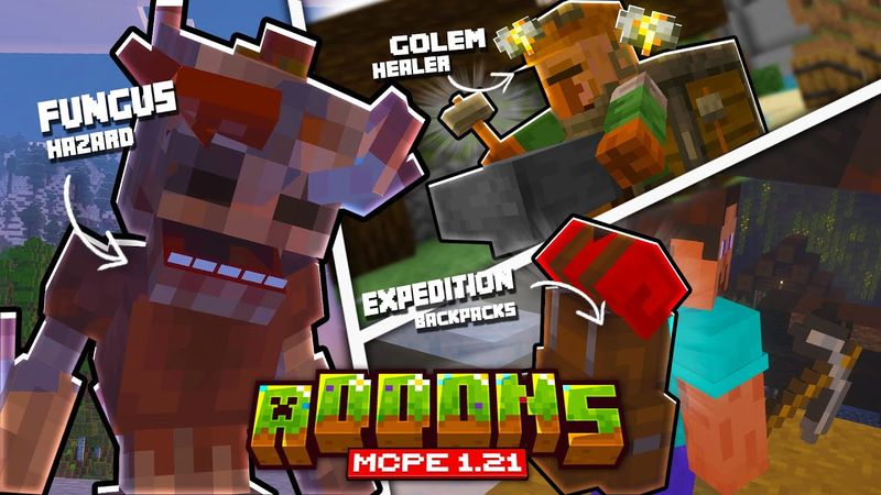 BEST Survival Addons for Minecraft Bedrock to make it a lot BETTER Mcpe 1.21+