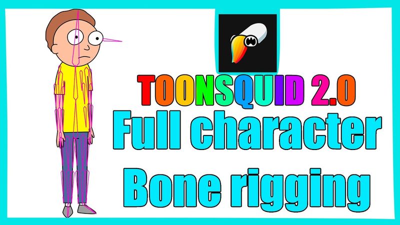 How to rig a full character in ToonSquid 2.0