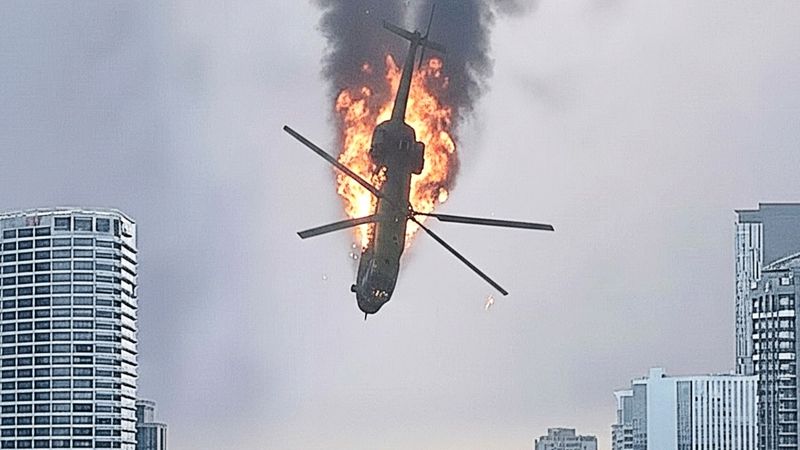 Shocking Helicopter Crashes and Mistakes Caught on Camera