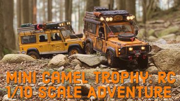 RC 1/10 Scale: Relive the Camel Trophy Adventure in Miniature! 카멜트로피 알씨