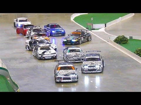AMAZING RC MODEL DRIFT CARS IN ACTION!! REMOTE CONTROL DRIFT CARS IN SCALE 1/10