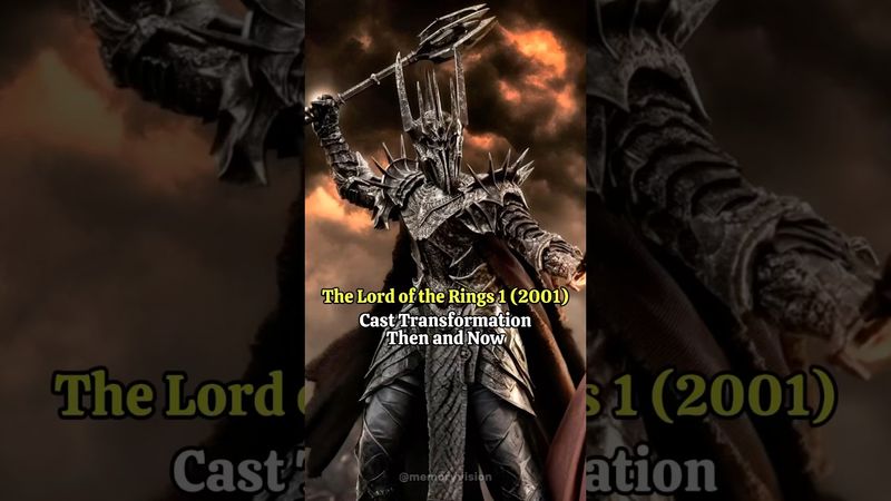 The Lord of the Rings: The Fellowship of the Ring (2001) - Amazing Cast Transformation Then and Now