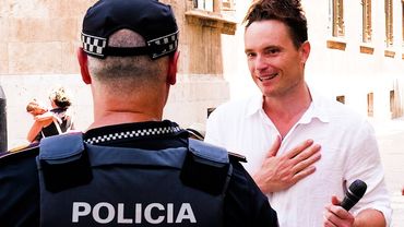 Gray Night - Police Reaction to Russian Song on the Streets of Europe