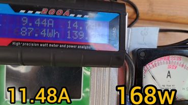 СКОЛЬКО ВОЛЬТ ВЫДАЁТ МОТОР-КОЛЕСО НА ВЕТРОГЕНЕРАТОРЕ💡