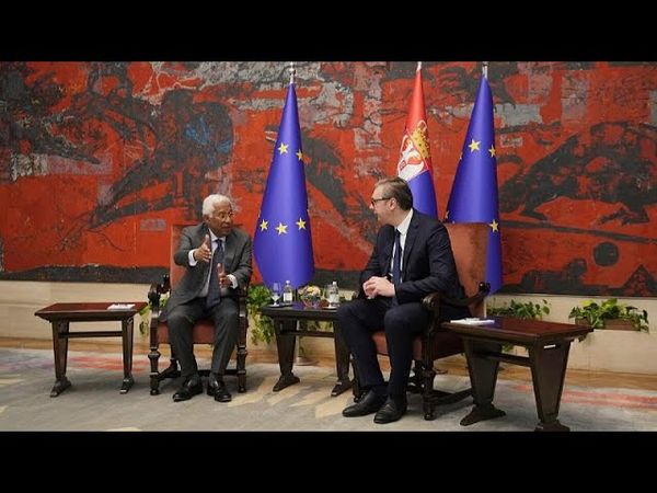Serbia is 'fully committed' to EU accession path, says Costa in Belgrade