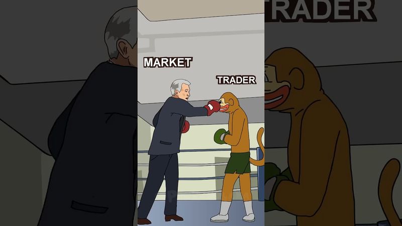 Market VS Trader 🥊 #crypto #investing #solana #memecoins