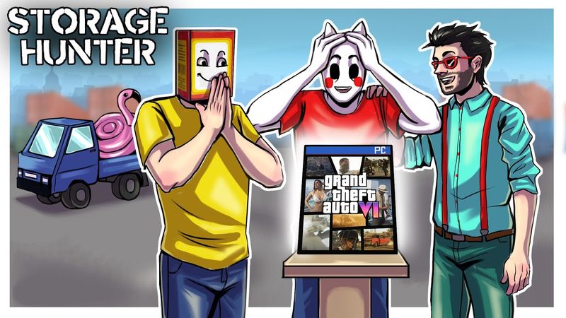 ОНА СУЩЕСТВУЕТ! ИГРА БУДУЩЕГО... БИТВА ЗА КОНТЕЙНЕРЫ! ОХОТНИКИ ЗА СОКРОВИЩАМИ! - STORAGE HUNTER