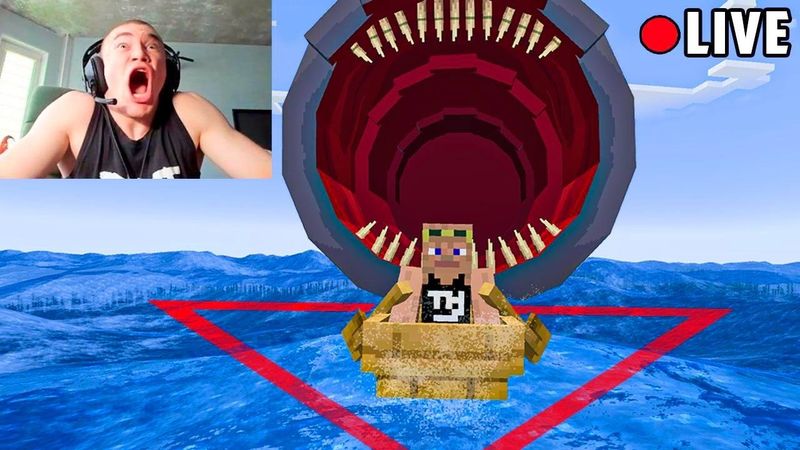 Я затроллил Стримера в БЕРМУДСКОМ ТРЕУГОЛЬНИКЕ в Майнкрафт