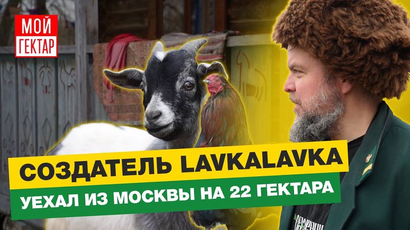 СТАЛО ТЕСНО В САДОВОМ КОЛЬЦЕ | СОЗДАТЕЛЬ LAVKALAVKA УЕХАЛ В ДЕРЕВНЮ | В ГАРМОНИИ С КОЗАМИ И ГУСЯМИ