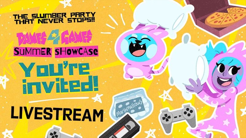 Dames 4 Games Slumber Party Showcase