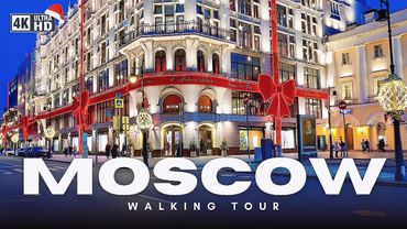 🌟 МОСКВА В ОГНЯХ 2026! Как украсили Россию к Рождеству и Новому году | 4K HDR 🇷🇺