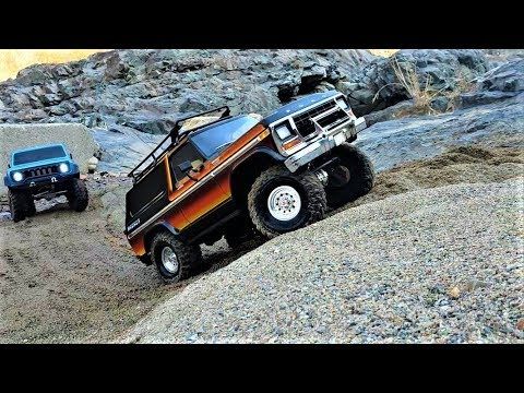 RC Car TRX4 Bronco & GEN8 Scout II Rock Trail Ride