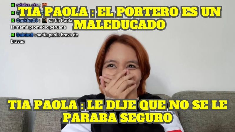LA TIA PAOLA LES CUENTA A EMET Y PAPITAS COMO DISCUTIÓ CON EL PORTERO