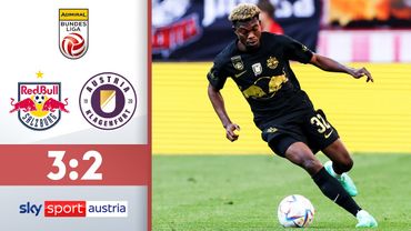 Feierstimmung in Salzburg! RB tütet nächste Meisterschaft ein! | RB Salzburg - Austria Klagenfurt