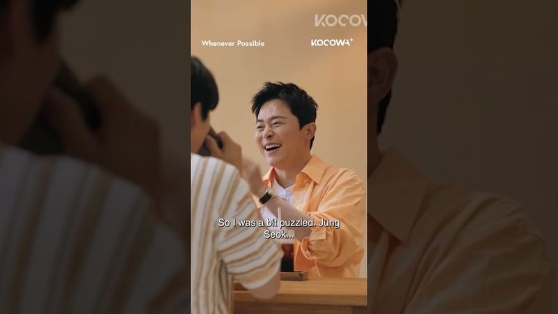 #JoJungSuk sends a very strong message to #YuJaeSeok 😉 #ChoJungSeok   #kocowa #wheneverpossible