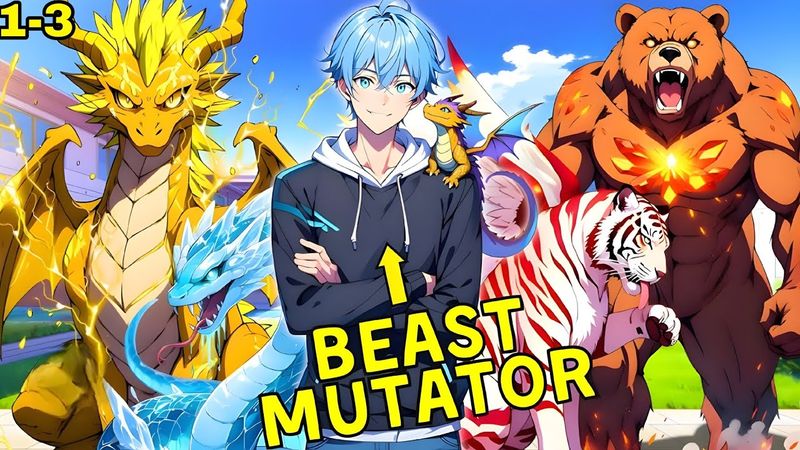 شاب يتيم كل وحوشه بتكون من الفئات الأسطورية وبيصدم الكل بعد ماكان دائما فاشل😈🔥|حكاية كايل1️⃣-3️⃣