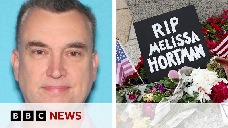 Manhunt under way for suspect after attack on Minnesota politicians | BBC News