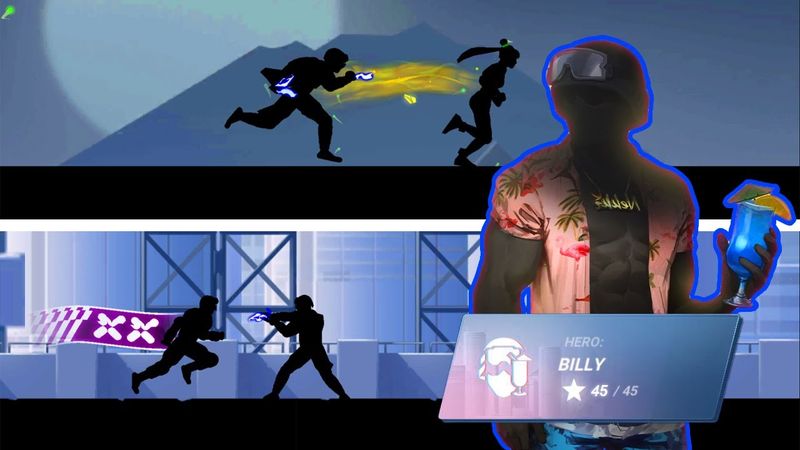 Let's Play With Billy || Vector Hero Mode Levels [ 9 - 15 ]