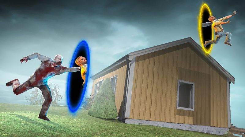 ПОРТАЛЬНЫЙ МАНЬЯК! ТУТ НИКОГО НЕ ДОГНАТЬ! (УГАРНЫЙ МАНЬЯК В КС2)