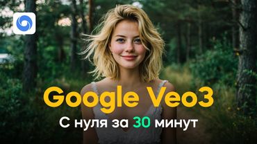 Veo3 - Лучшая нейросеть для видео. С нуля за 30 минут
