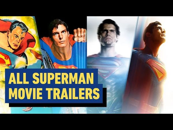 Every Live Action Superman Movie Trailer | 1948 - 2025