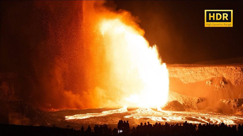 Kīlauea Volcano Eruption 1,200 Ft Lava Fountain! 🌋 (June 4, 2025) Episode 24  4K HDR