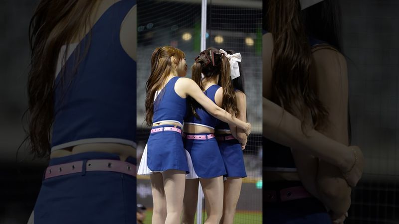 雅英珉貞珠珢三本柱的感情真的很好！珠珠寶貝究竟說了什麼惹得雅英姐姐大笑呢🤣@Jueun_0724 @namminjeong @yyyoungggggg