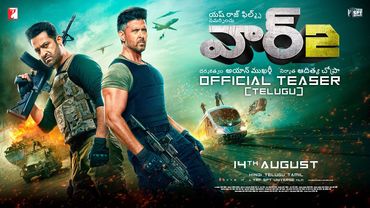 WAR 2 Official Teaser | Telugu | Hrithik Roshan, NTR, Kiara Advani | Ayan Mukerji | YRF Spy Universe