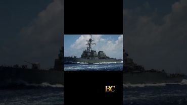 China says it ‘drove away’ U.S. warship near the disputed Scarborough Shoal