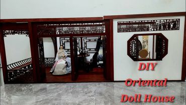 [ DIY] Oriental Doll House ❤️ Nhà búp bê phong cách cổ trang