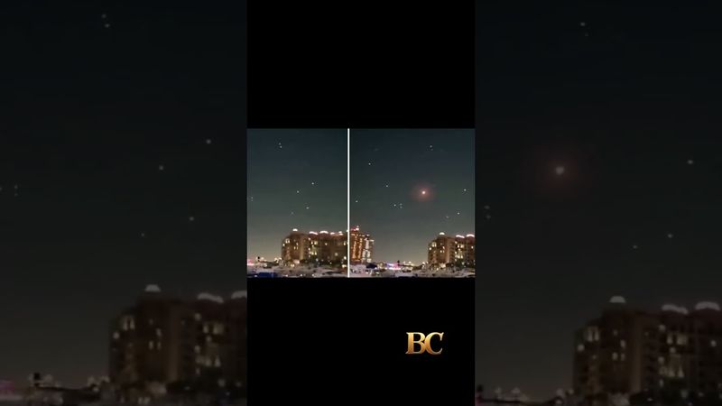 Iran claims attack on US base in Doha, Qatar says missiles intercepted